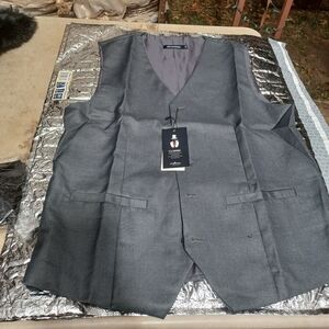Elegant Silver Men's Vest